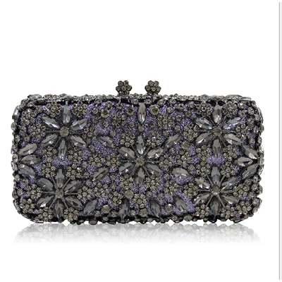 Женская сумка клатч со стразами