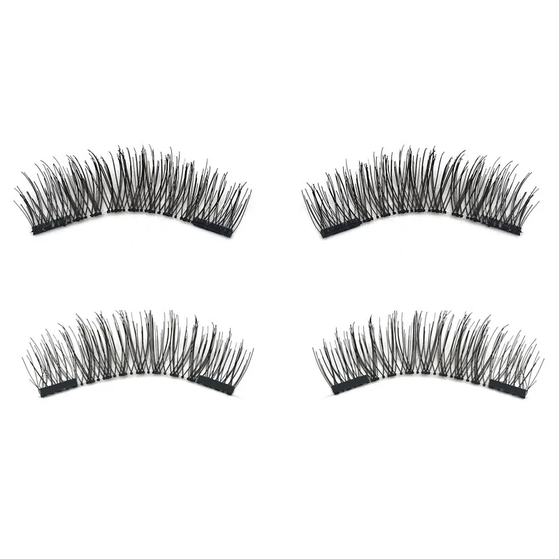 2 магнитных ресницы для наращивания 3D на магните накладные ручная работа толстые