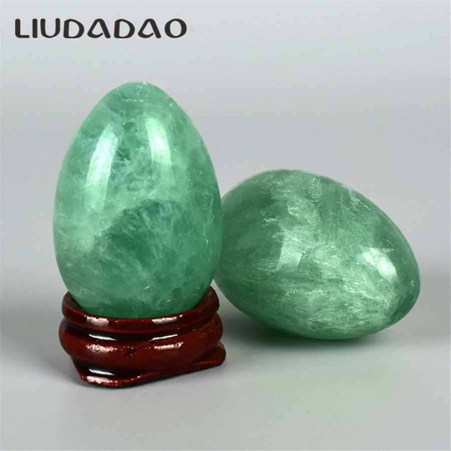 Jade Yoni яйца непросверленные зеленый флюорит уход за телом здоровье Бэн ва Бальные