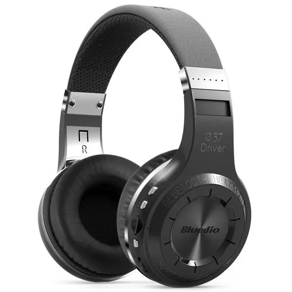 Брендовые Беспроводные стереонаушники Bluedio H + Bluetooth 100% Накладные наушники с