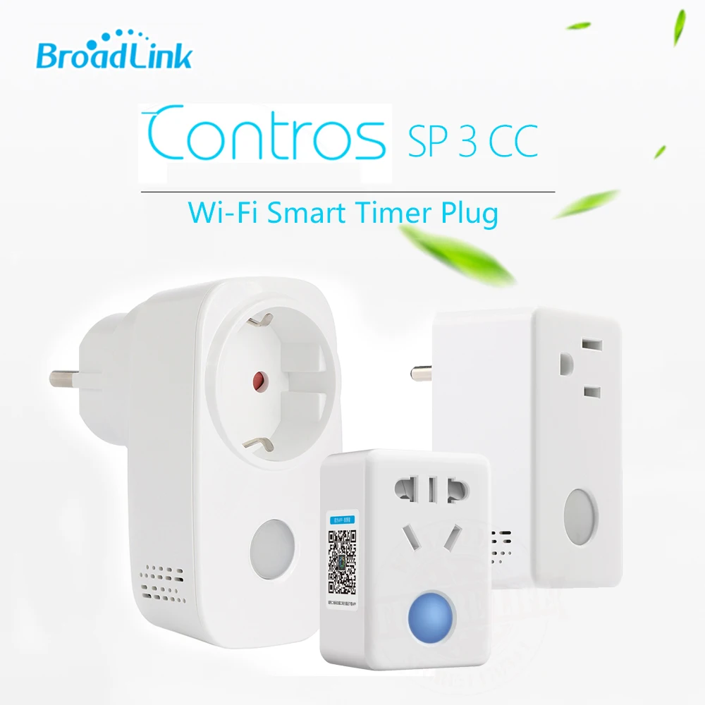 Умная розетка Broadlink SP3 cc ЕС США SP Mini3 Contros беспроводная Wi Fi дистанционное