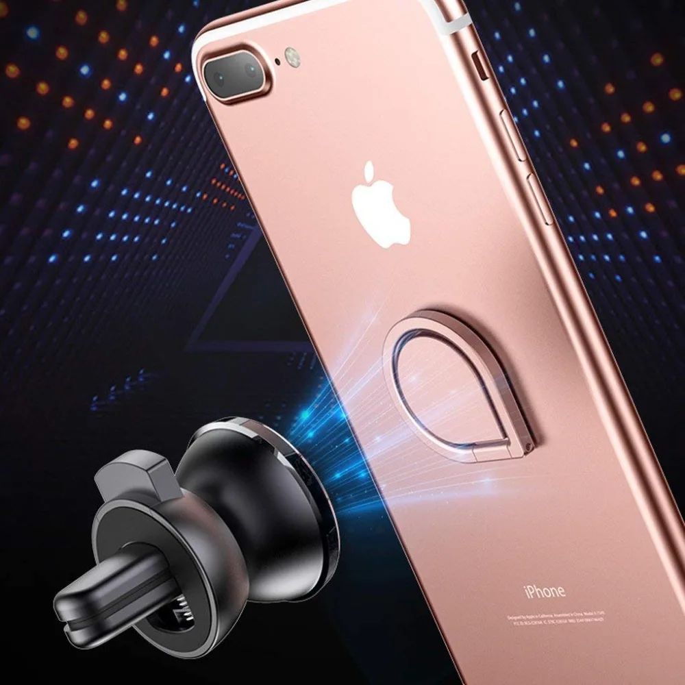 Ультратонкое кольцо с поворотом на 360 градусов Ambibull совместимо iPhone XR XS MAX X 8 7 Plus и