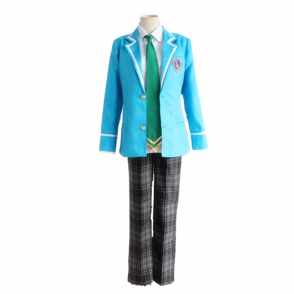 Ансамбль Stars Trickstar Hokuto Hidaka Narukami Arashi Aoi Yuta Akehoshi Subaru косплей школьная форма аниме |
