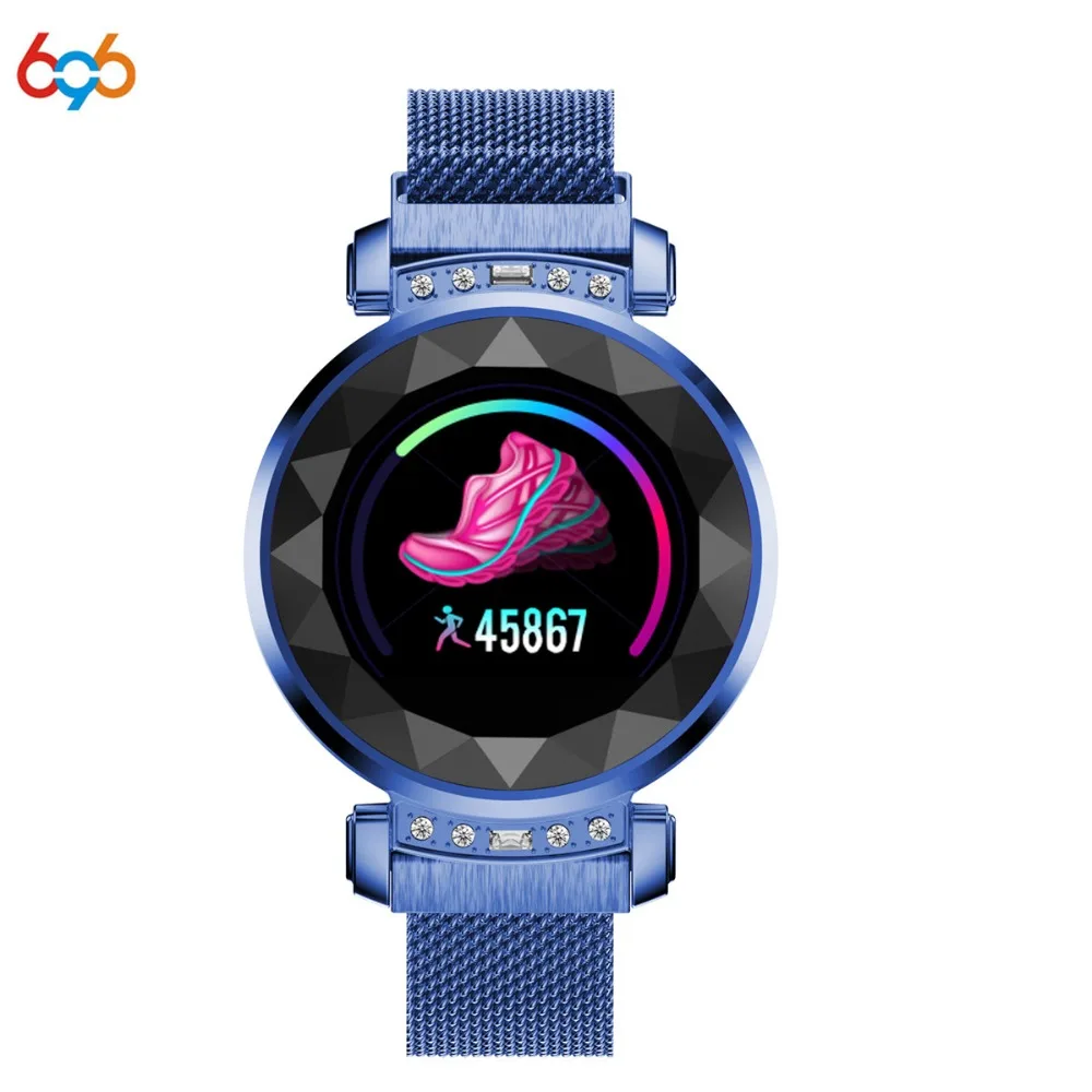 H2 плюс смарт часы женские модные умные Bluetooth монитор сердечного ритма несколько