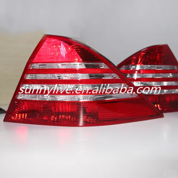 Задняя фара красного и белого цвета для Mercedes Benz W220 E200 E230 E240 E280 E320 от 2002 до 2008 года