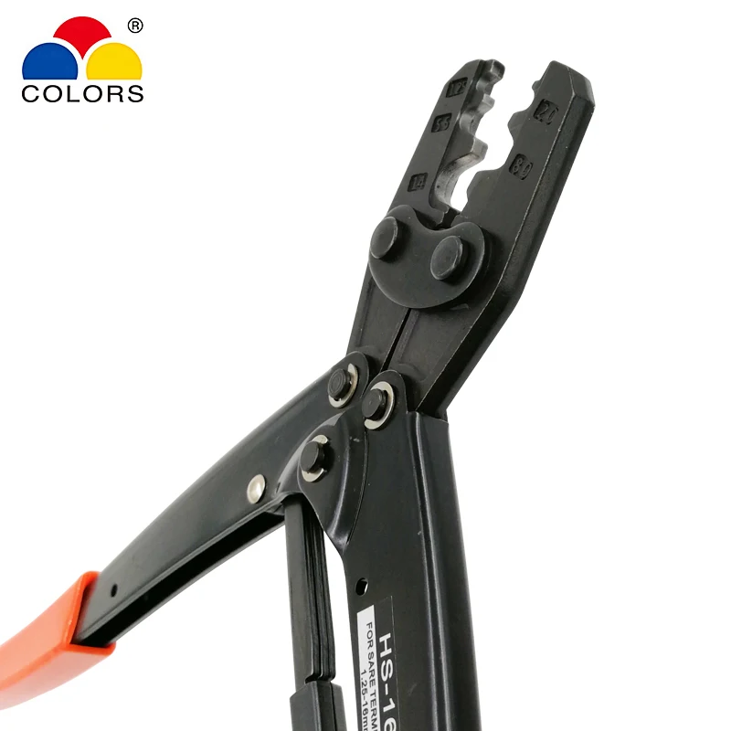 HS-16 crimping plier for non-insulated terminals (Point type) Japanese style capacity 1.25-16mm2 16-5AWG electrical tools | Инструменты