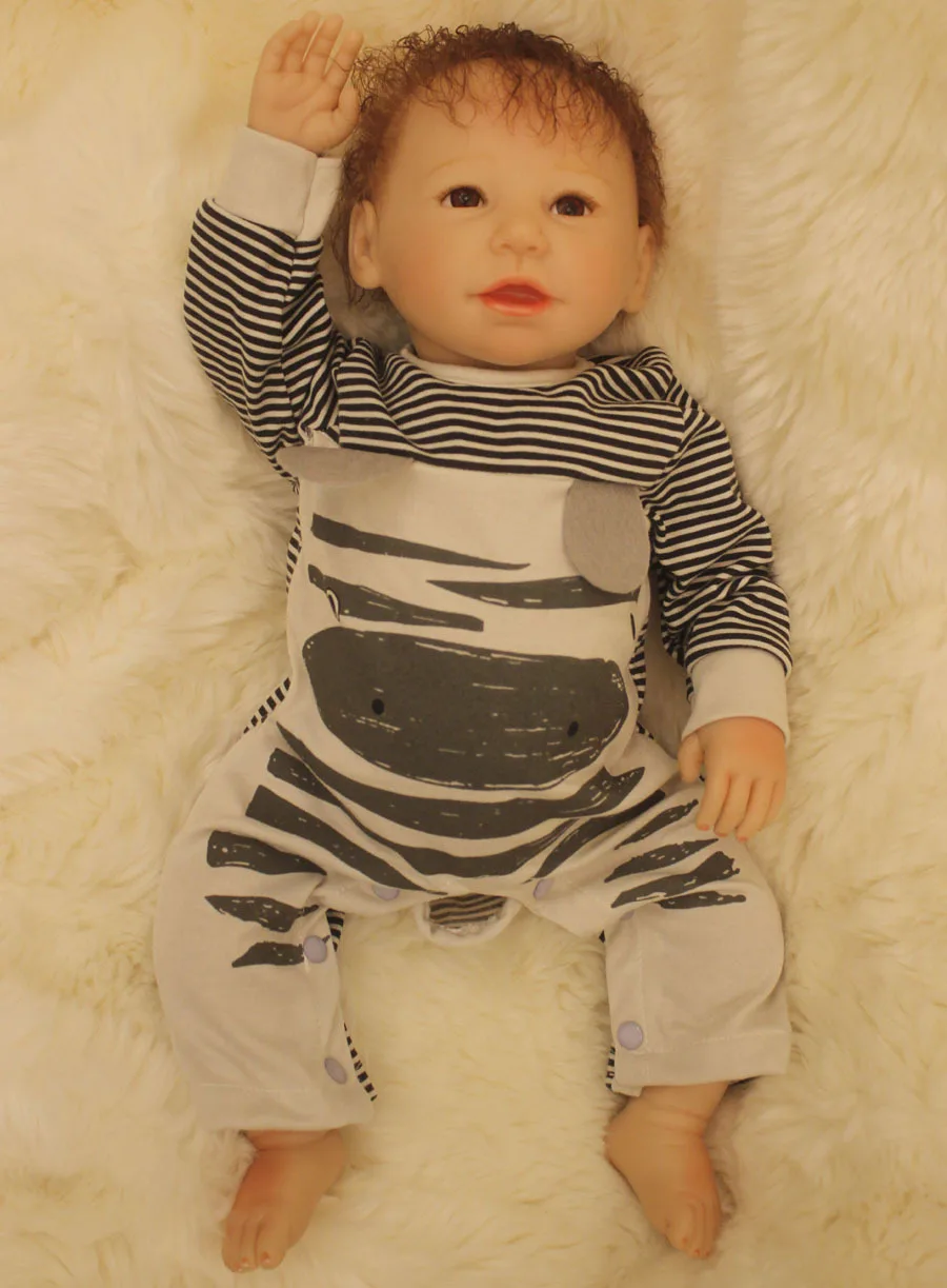 Силиконовые reborn baby мягкие куклы для тела для девочек и мальчиков, 20 дюймов, для малышей, lifelik bonecas, 50 см, виниловые игрушки для детей