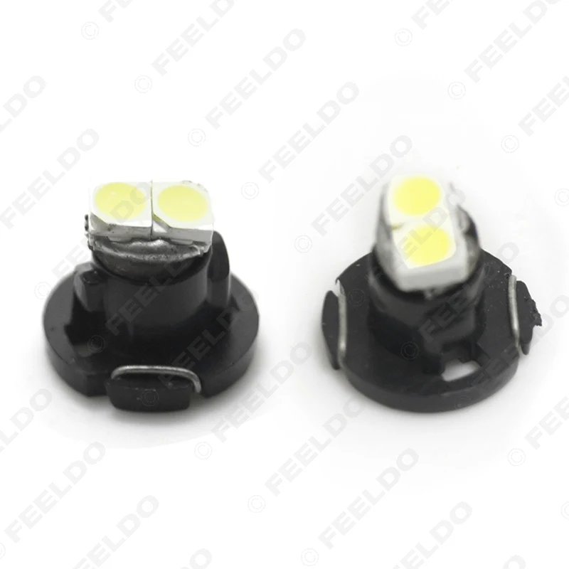 FEELDO 10 шт. T4.2 2SMD 1210/3528 Автомобильный светодиодный измеритель приборной панели