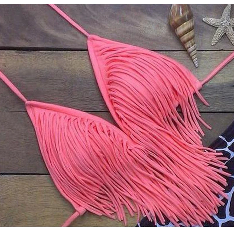 Женский купальник-бикини с пуш-ап бюстгальтером бандажный купальник США |