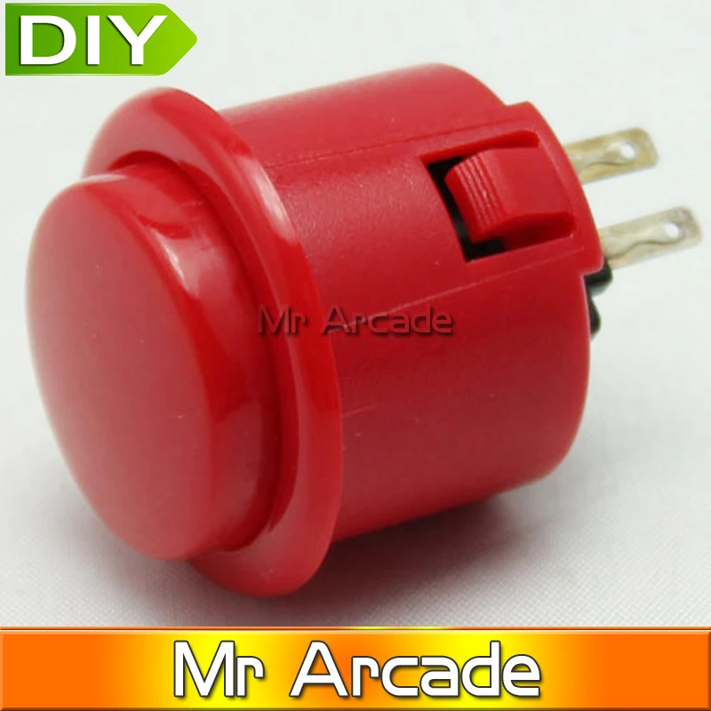 Набор аркадных ручек сделай сам 5 контактный джойстик 24 мм/30 мм кнопки запасные