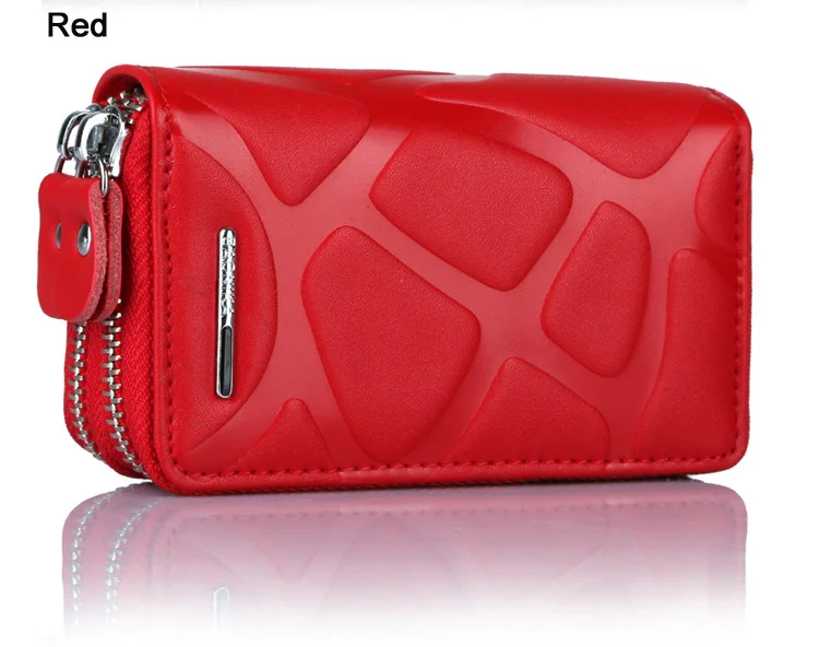 4 Colors Brand Multifunction Bag Women& Men Genuine Cow Leather key holders Double Zipper Key Card Wallet Car Key Case,YK946