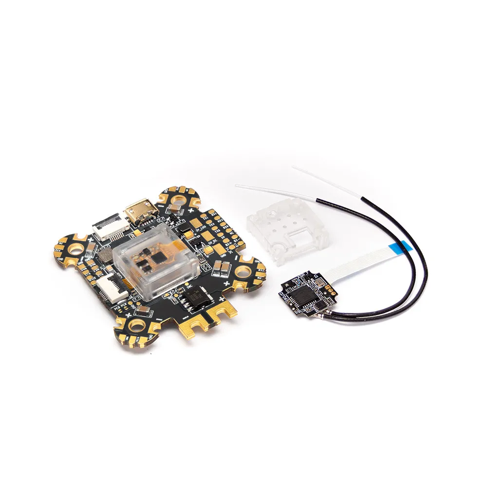 Полетный контроллер для дрона FrSky RXSR-FC R9MM OMNIBUS F4 firev2 FPV с ресивером R-XSR/R9MM ICM20608 OSD