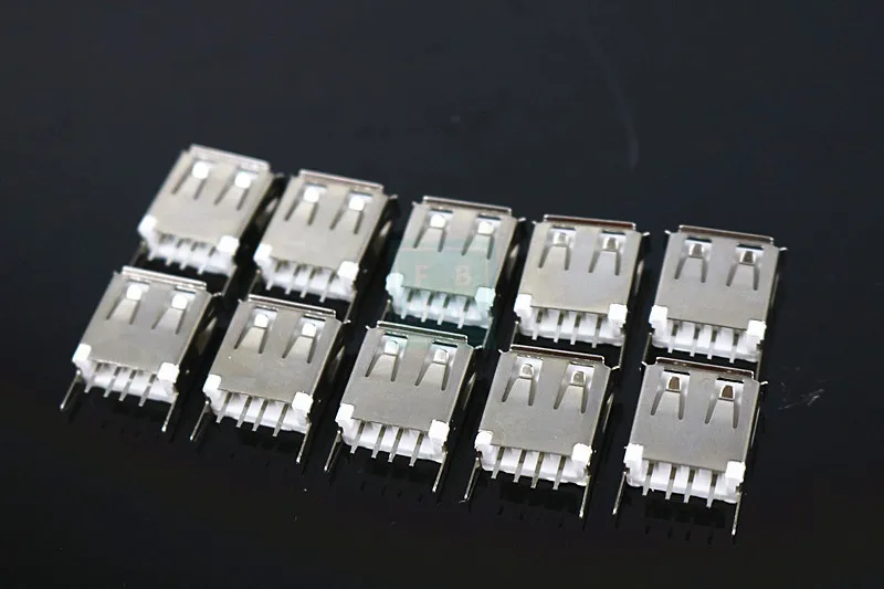 10/5/2 шт. 13 7 вертикальный USB разъем A мать AF180 мм|Соединители| |
