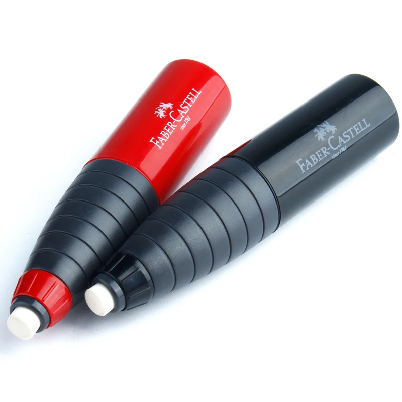 1 штука Faber Castell Кастель 184401 вращающийся с одним отверстием резинки и точилка для