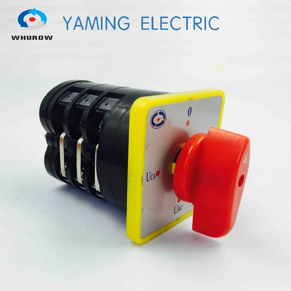 Ручной переключатель 3 фазный позиционный напряжения LW5 16YH3/3|switch 3|switch switchswitch transfer