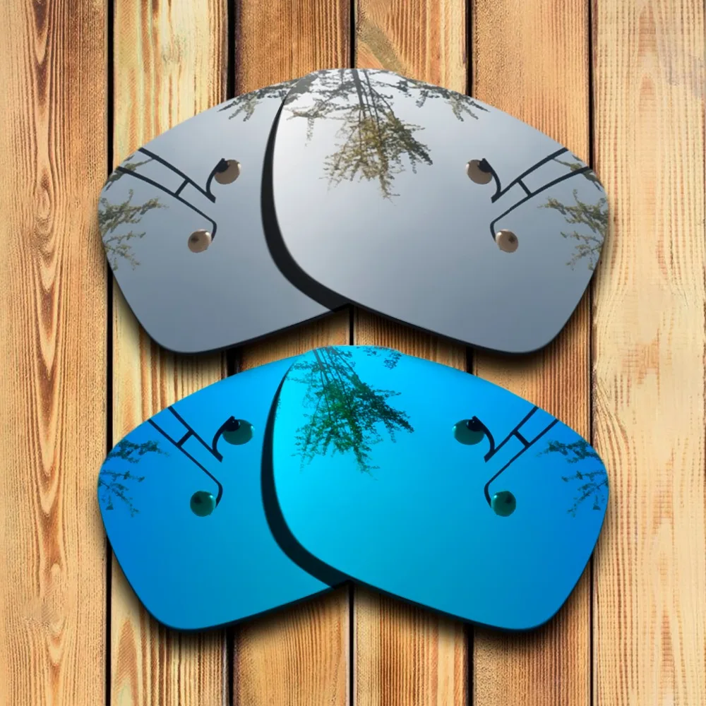 2 Pairs 100% Precisely Cut Polarized Replacement Lenses for Oakley Holbrook OO9102 Sunglass - Many Colors