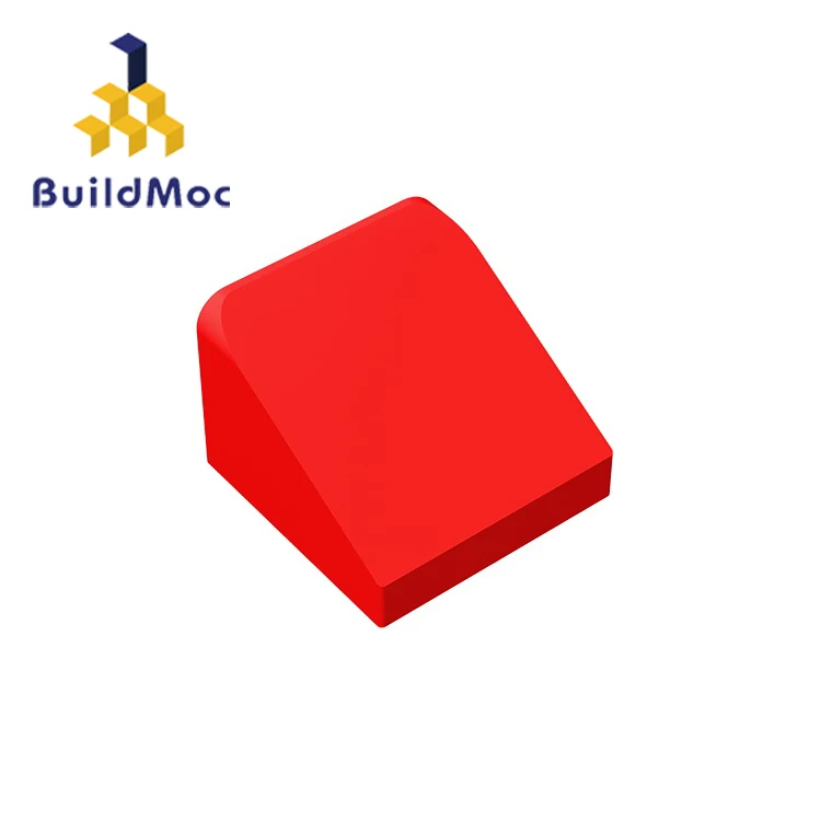 BuildMOC склон 30 1x1x2/3 кирпич Technic changever Catch для строительных блоков части DIY развивающие творческие подарочные игрушки