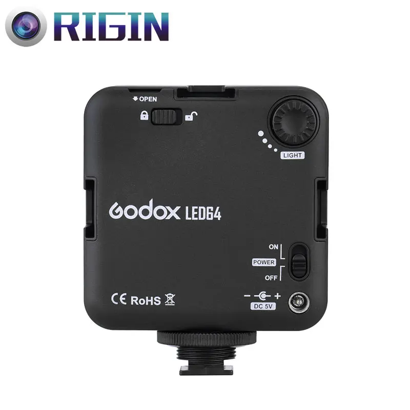 Godox LED64 Светодиодная лампа для видеосъемки 64 светодиодных ламп фотографическое
