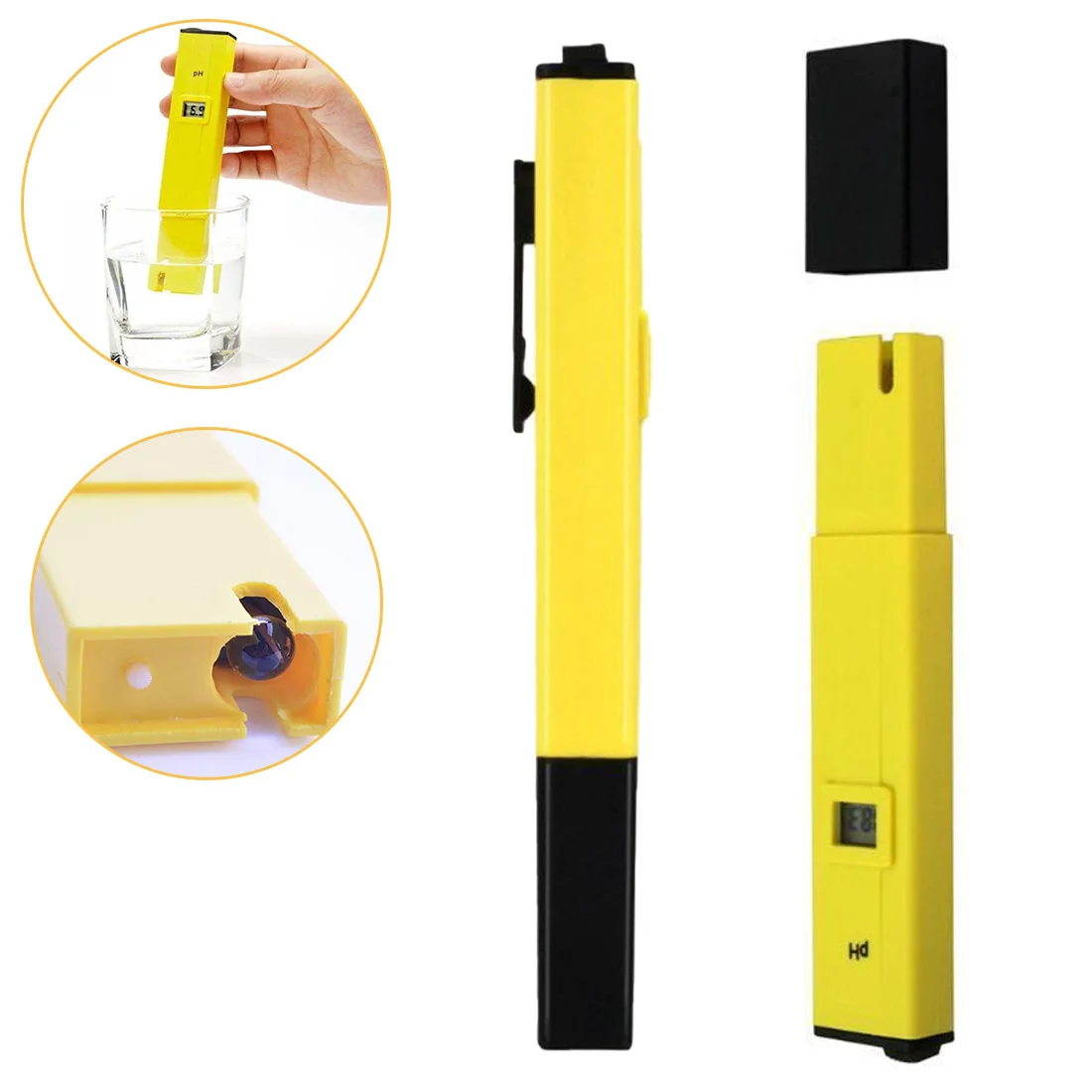 

Digital LCD PH Value Test Pen Measurement Tools Portable Digital PH Meter Tester Accurate PH Tester For Aquarium Pool Laboratory