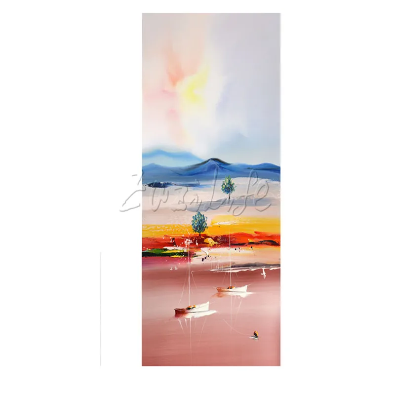 Ручная роспись холст Масляные картины настенные для гостиной Большая Дешевая