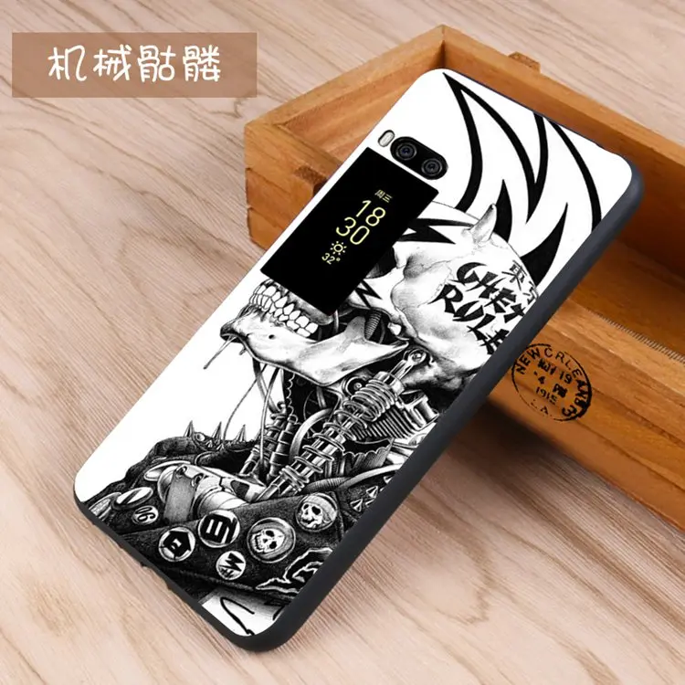 Для Meizu Pro 7 Plus 7plus черный край мягкий силиконовый чехол для телефона 5