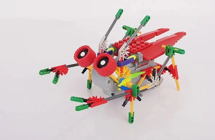 Творческая сборка моделей роботов на электродвигателе и игрушки для строительства, хобби, обучение детей, блоки передач для подарков мальчикам.