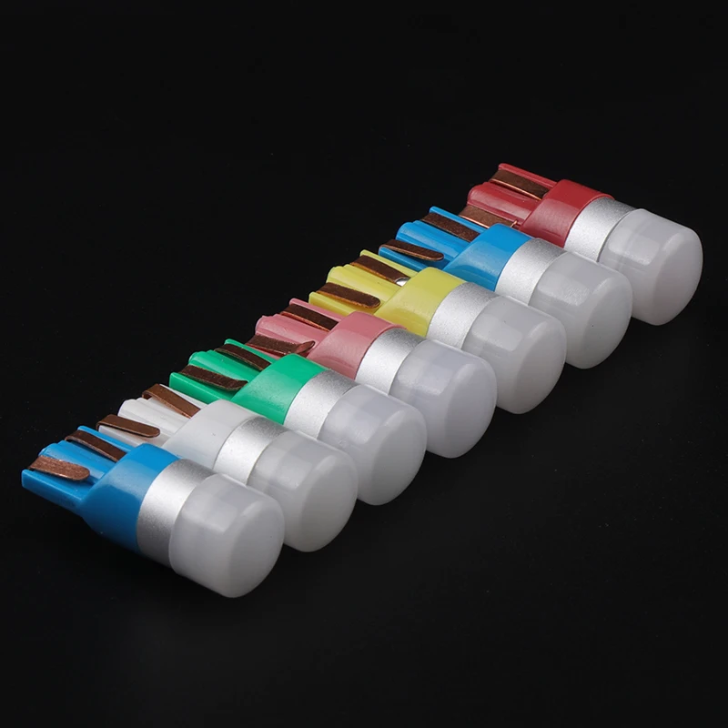 2X 3030 SMD T10 W5W Светодиодная лампа для чтения автомобильная купольная дверь фонарь в