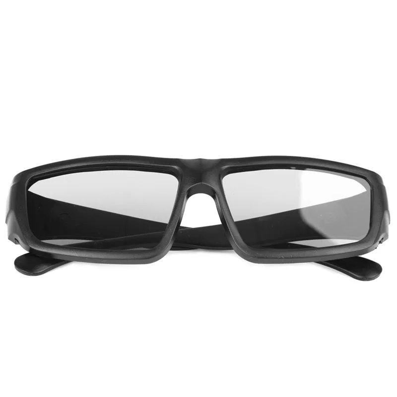 Очки 3D черные H4 круглые поляризационные Пассивные стерео очки для ТВ реальные D