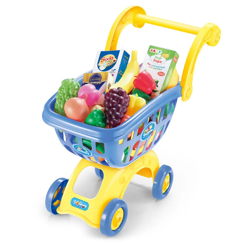 46 см детская Подарочная игрушка для мальчиков и девочек мини корзина покупок