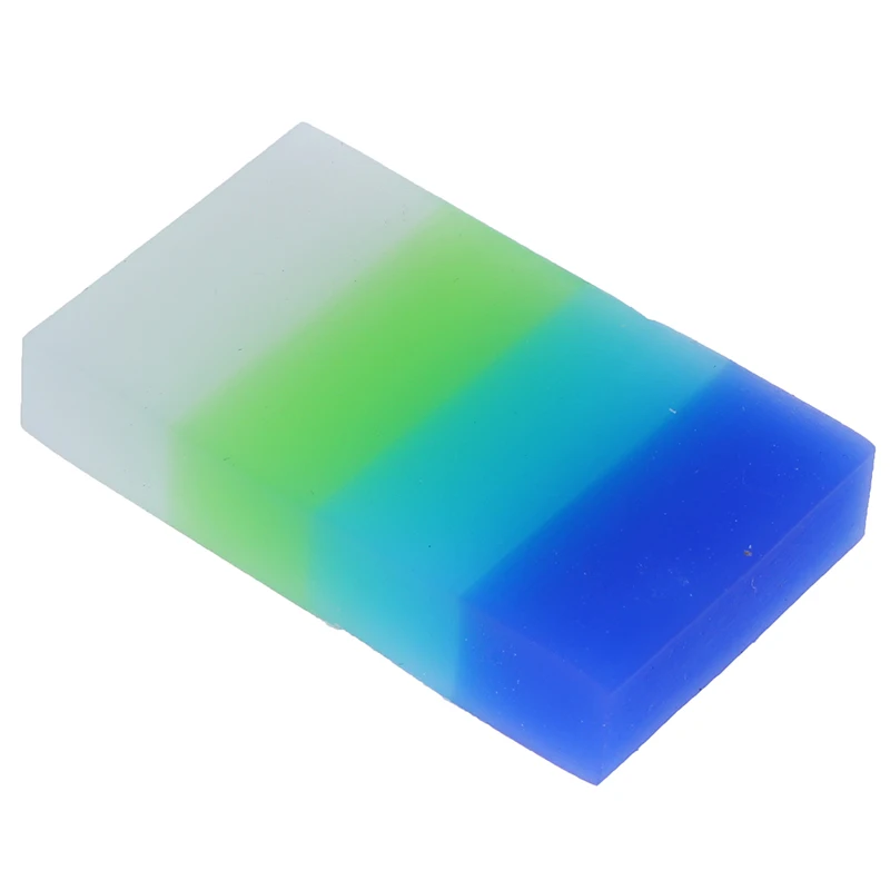 

1pcs Creative Rainbow Candy Color Eraser Children Stationery Gift Cute Crystal Small Rubber Office Supplies (Random Colors)