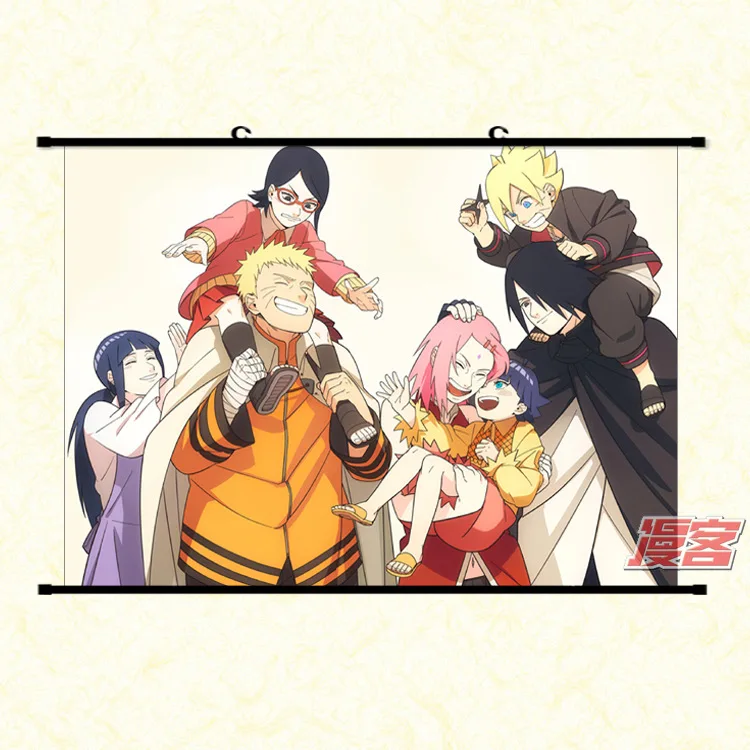 Naruto Uzumaki Assassins цветная фантазия мотивационное абстрактное искусство Laminas Decorativas