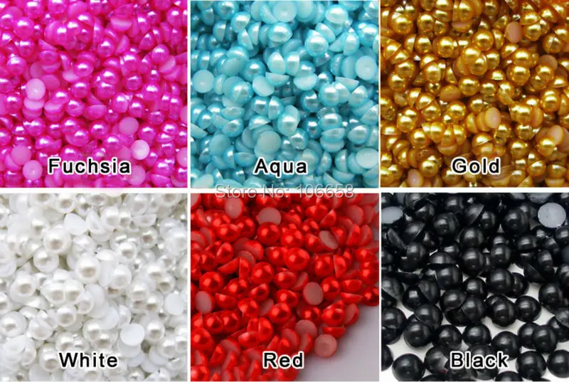 Круглые бусины с имитацией под жемчуг 2/3/4/5/6/8/10 мм|beads loose|beads beadspearl beads round |
