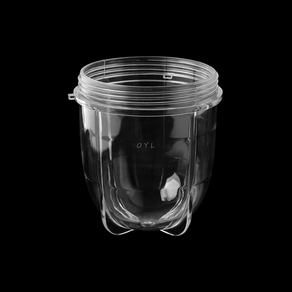 1PC 8*10CM Juicer Blenders Cup Mug Clear Replacement Parts With Ear For 250W Magic Bullet