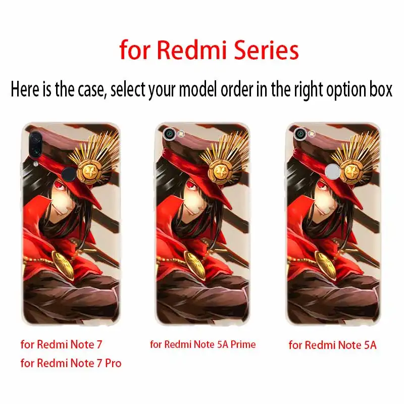 Модный мягкий чехол из ТПУ для Xiaomi Redmi Note 10 9 8 7 6 5 Pro Max 10S 9S 9T 8T 4G с рисунком аниме Fate