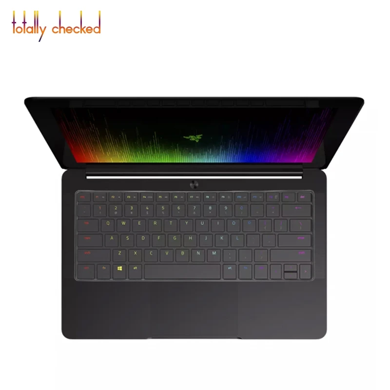 Силиконовый защитный чехол для клавиатуры ноутбука Razer Blade Stealth 2018 ультрабук RZ09 с
