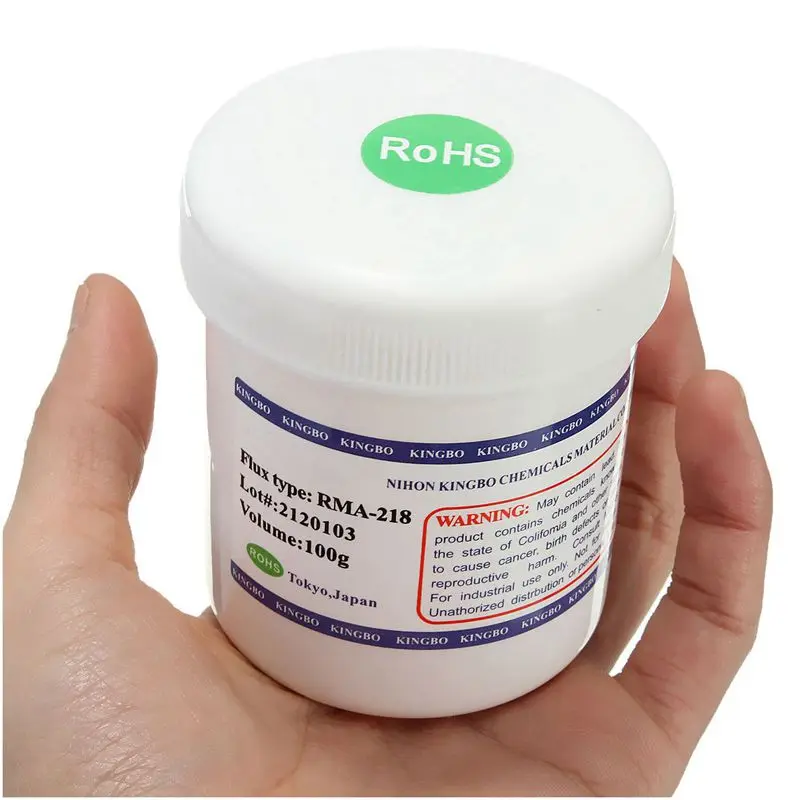 

1Pc BGA RMA-218 Solder Soldering Paste Oil Reballing Repair Flux Paste 100g New