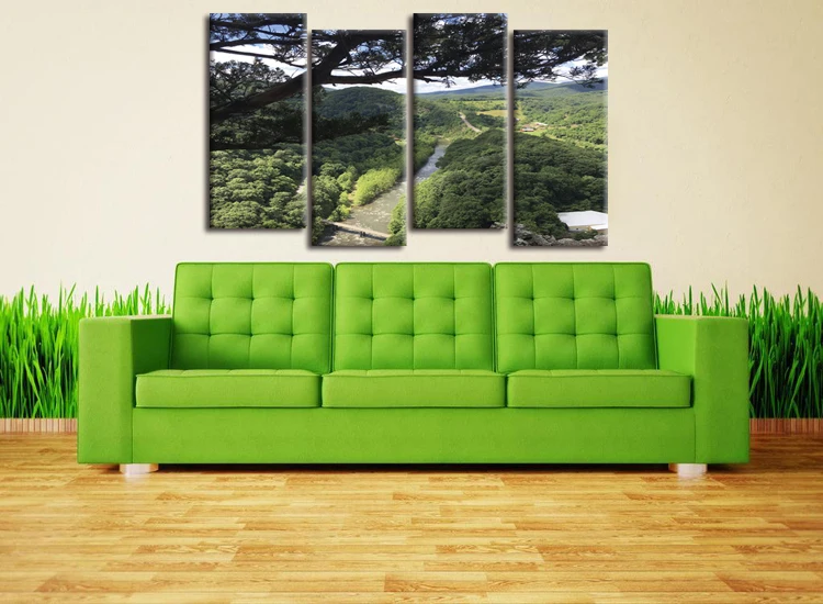

5 Piece Canvas Art HD Printed printed oil paintings landscape Canvas Print Room Decor Print Poster Picture Canvas Painting