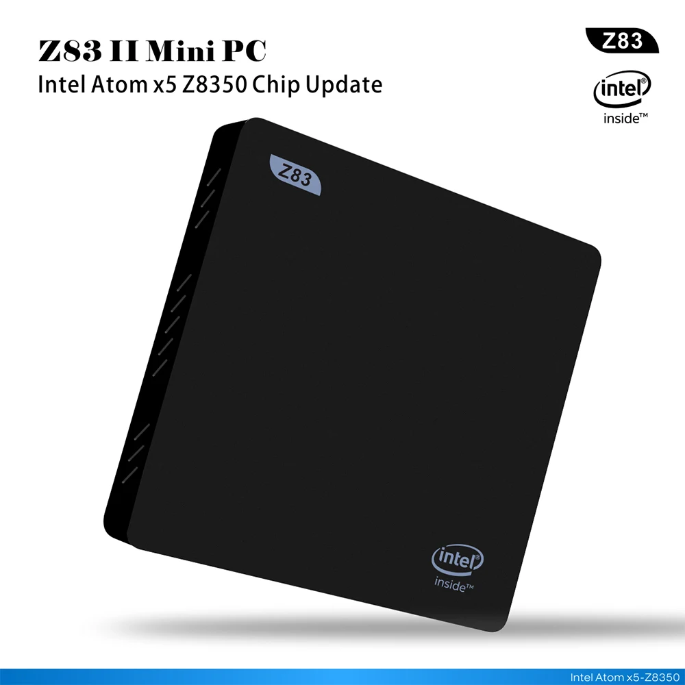 Z83II приставка 10 Мини ПК baytrail Z8350 TV box HD дисплей 2G 32 GB windows10 телеприставке Media Player