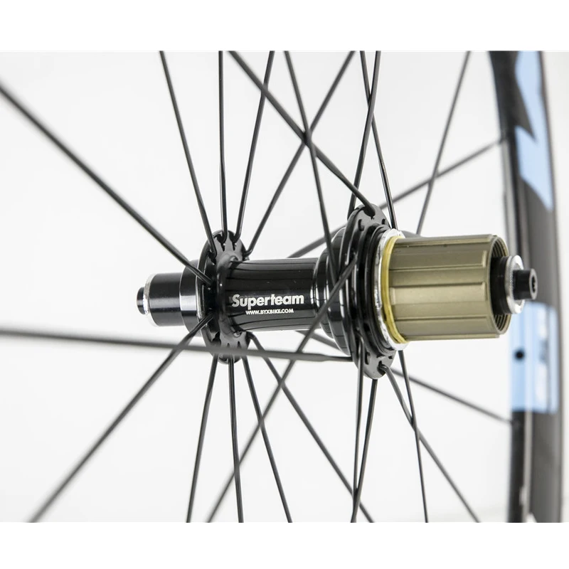 Дорожные карбоновые колеса Superteam 700C комплект колес из углеродного волокна