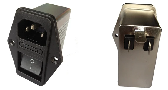 3A IEC Inlet Filter AC purifier filter inductor Power Accessories CW2B-3A-T socket switch | Обустройство дома