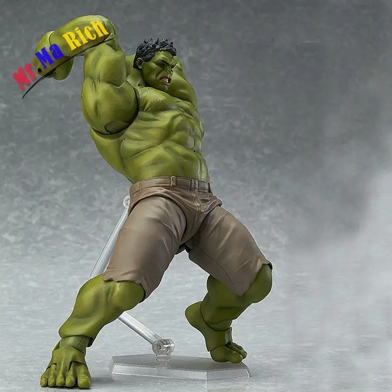 Marvel Мстители Figma Халк Аниме подвижная фигурка героя игрушка кукла модель 17 см |
