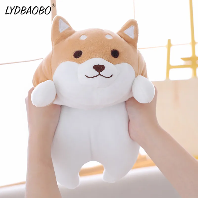 

New design 36CM Cute Sweet Fat Shiba Inu Dog Plush Stuffed Cotton Pillow Plush Dog Toy Good Quality Special Gift For Baby Kids