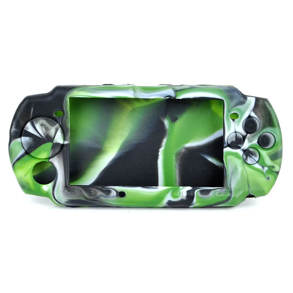 Высококачественная камуфляжная Силиконовая Защитный чехол для psp 3000/2000 |