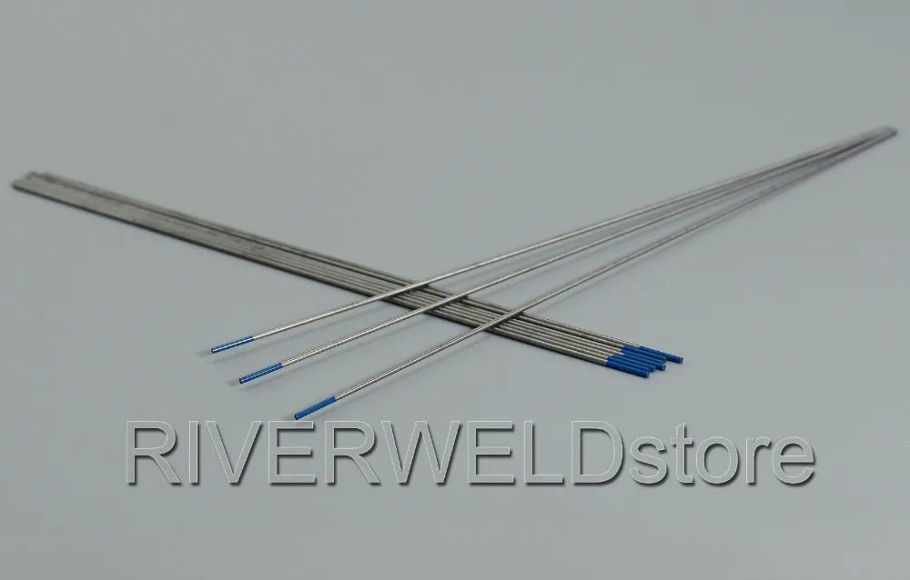 WL20 Sky Blue 2% Lanthanated TIG сварочный Вольфрам электродесс 1 5 х150 мм Tig Rod 10PK|Сварочные
