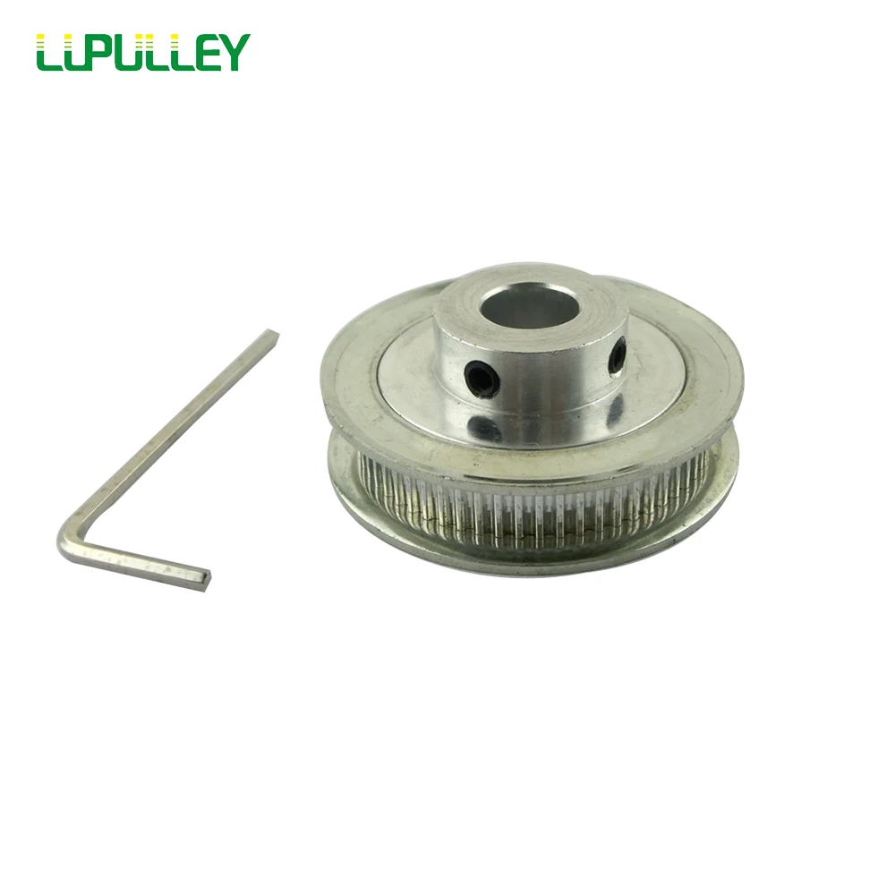 LUPULLEY 60 T 2GT зубчатый шкив с отверстием 5/6/6.35/7/8/10/12/14/15 мм алюминиевый GT2 колесный для