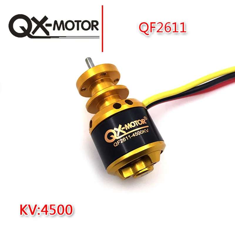

QX-MOTOR QF2611 4500kv 3S Brushless Motor For RC Airplane 64mm Ducted Fan Jet EDF DIY Drone Parts