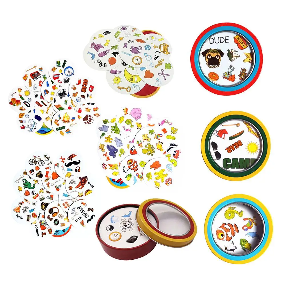 Новинка 2019 настольная игра точечные карты для родителей и детей карточка