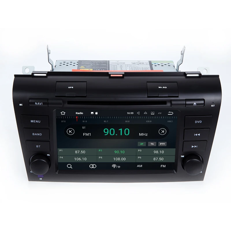 2 Din в тире Восьмиядерный мультимедийный радио Android 8 0 автомобильный dvd плеер gps