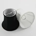 Миниатюрная современная лампа диаметром 12,5 см4,92 дюйма, классические люстры белогочерного цвета, лампы с зажимом