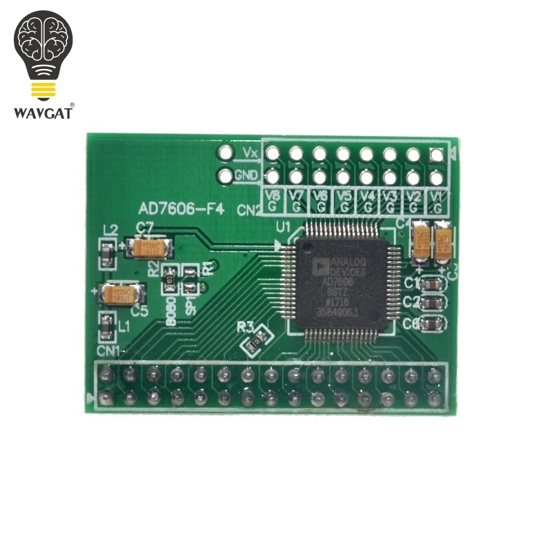 Модуль синхронизации данных WAVGAT 16 бит ADC 8CH AD7606 200Ksps | Электронные компоненты и